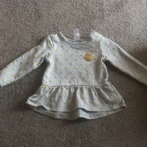A long sleeve shirt for a 18 month girl.
